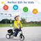 Toddler Tricycle with 86 Degree Steering and Sturdy Carbon Steel Construction - 28" L x 17" W x 20.5" H